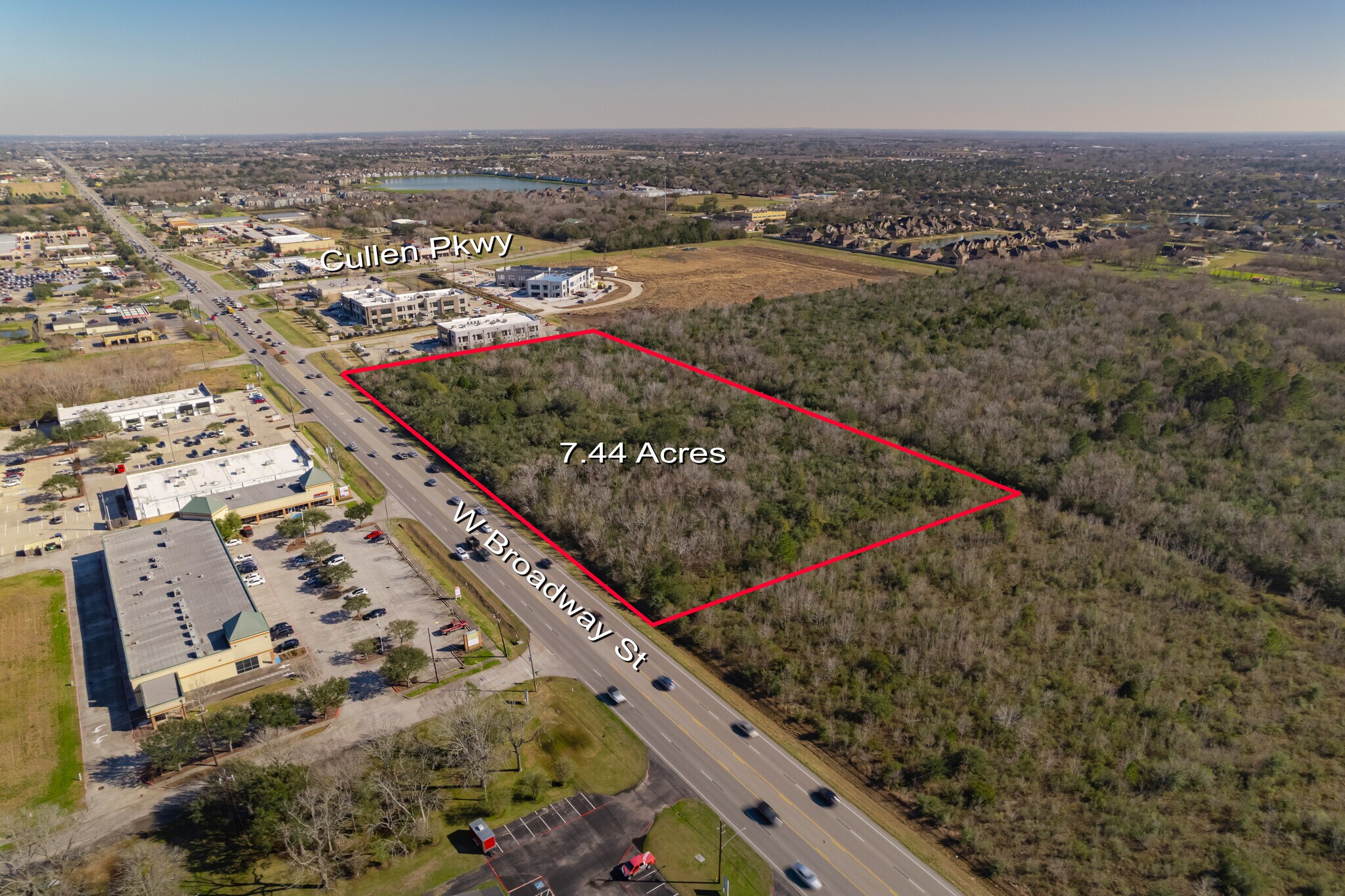 8900 Broadway St, Pearland, TX for sale Aerial- Image 1 of 1