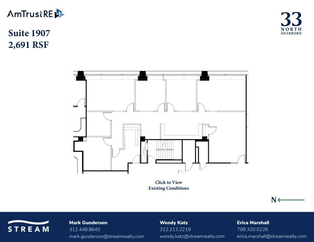 33 N Dearborn St, Chicago, IL for lease Floor Plan- Image 1 of 1