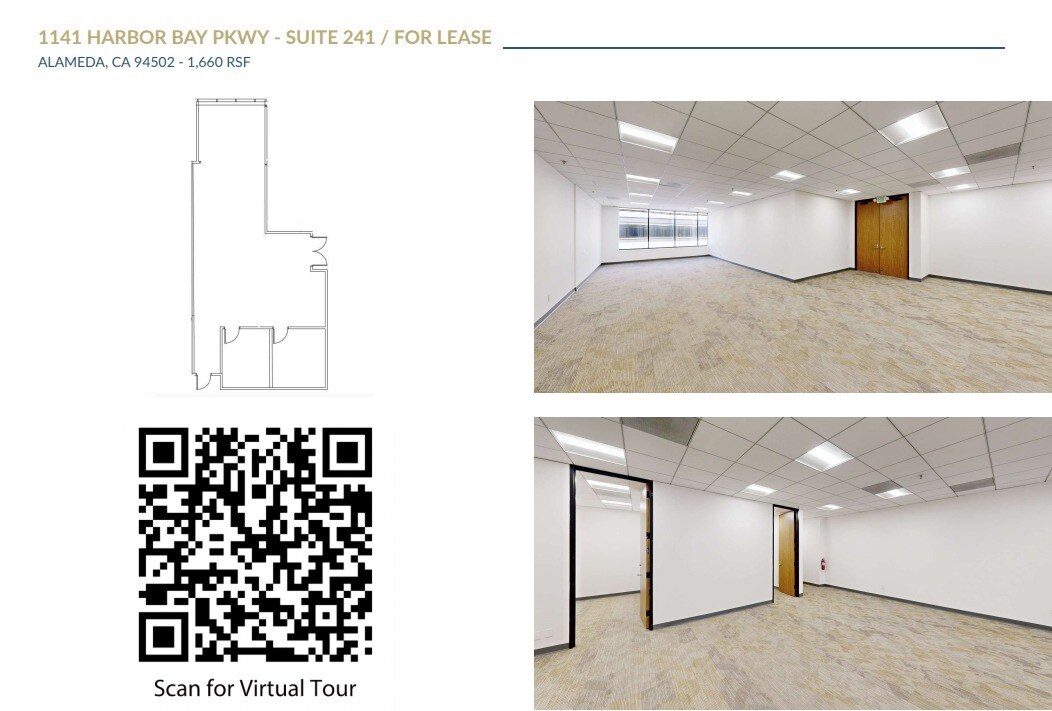 1310-1430 Harbor Bay Pky, Alameda, CA for lease Floor Plan- Image 1 of 1