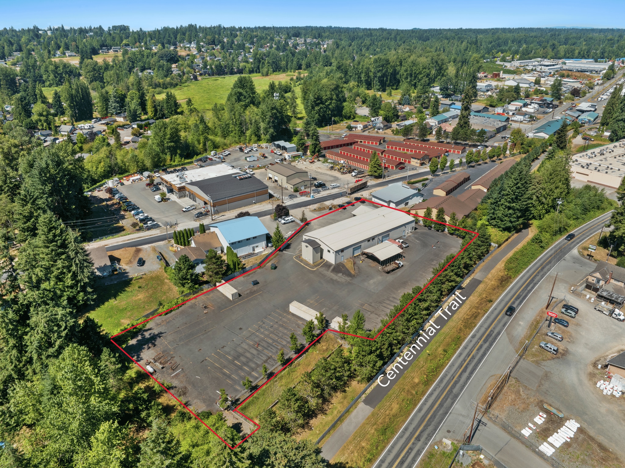 2301 131 Ave NE, Lake Stevens, WA for lease Aerial- Image 1 of 23