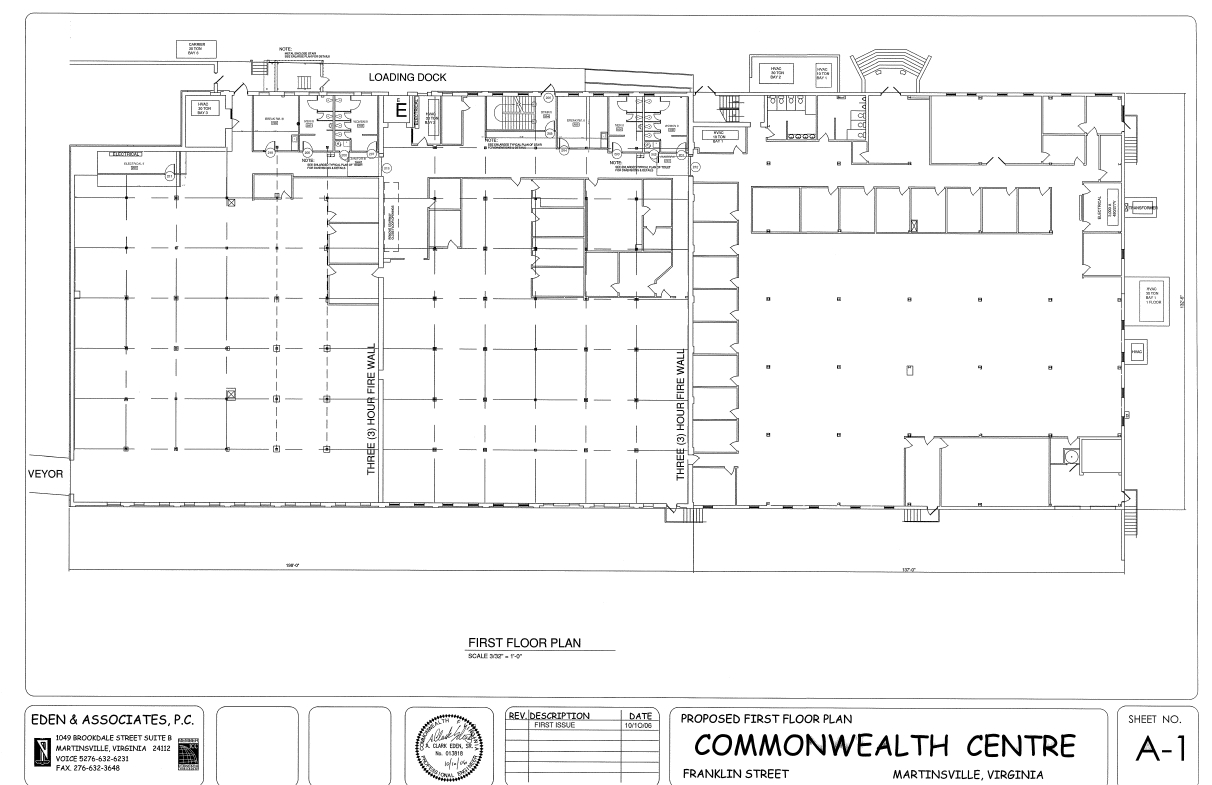 300 Franklin St, Martinsville, VA for lease Floor Plan- Image 1 of 1