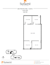 1800 Preston Park Blvd, Plano, TX for lease Floor Plan- Image 1 of 2