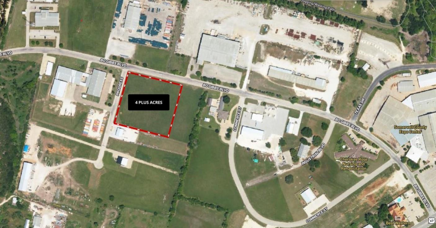 TBD E Gibbs Boulevard, Glen Rose, TX for sale Aerial- Image 1 of 2