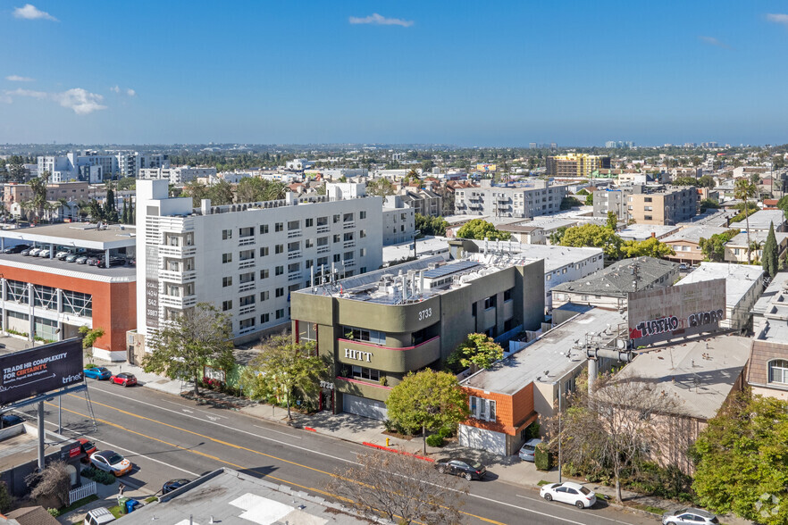 3733 Motor Ave, Los Angeles, CA for lease - Aerial - Image 2 of 24