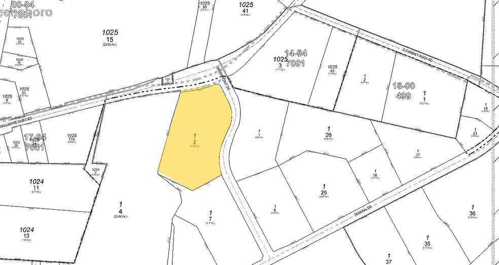 4523 Green Point Dr, Greensboro, NC for lease - Plat Map - Image 2 of 2