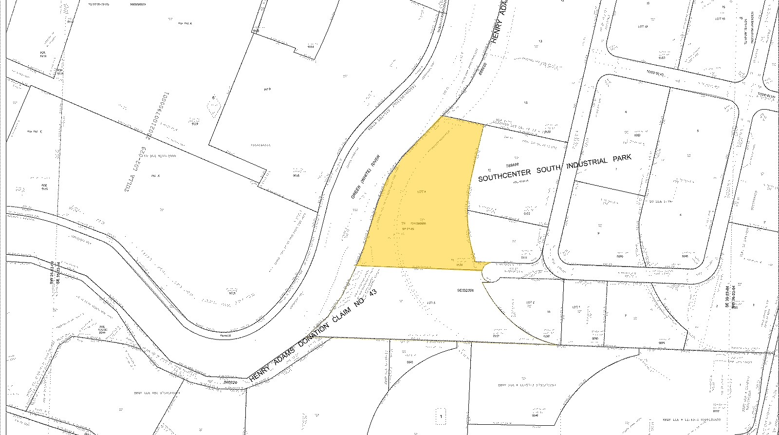 6540 S Glacier St, Tukwila, WA for sale Plat Map- Image 1 of 1