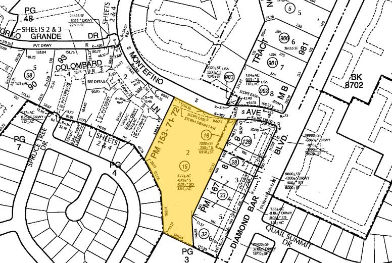 1400 Montefino Ave, Diamond Bar, CA for sale - Plat Map - Image 2 of 15