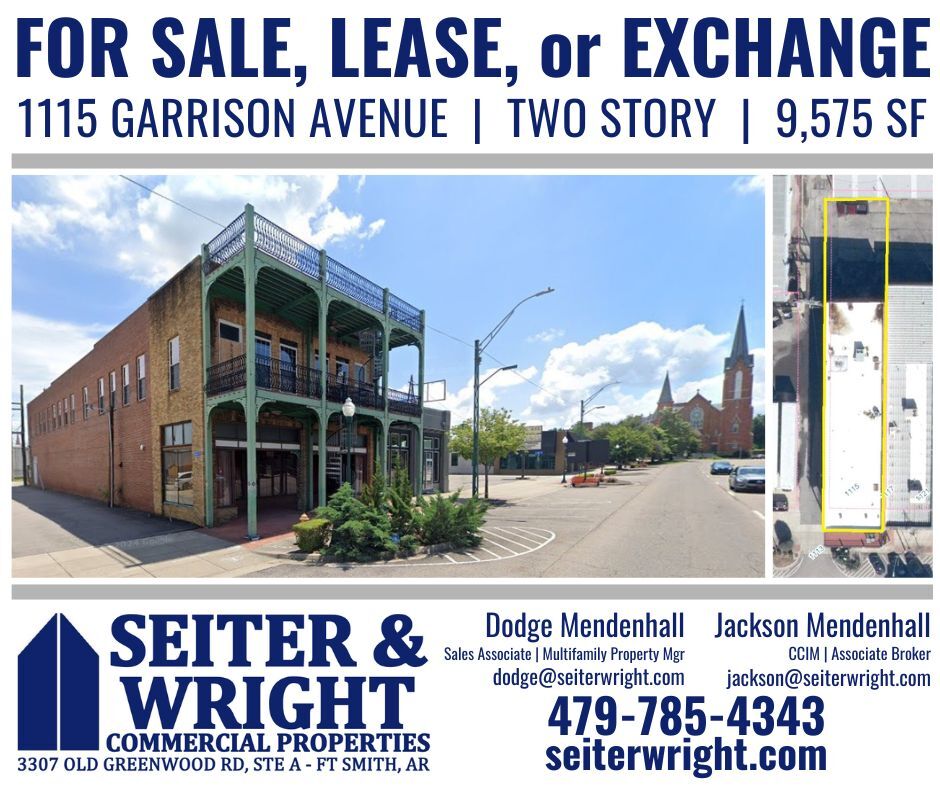 1115 Garrison Ave, Fort Smith, AR for sale Building Photo- Image 1 of 2