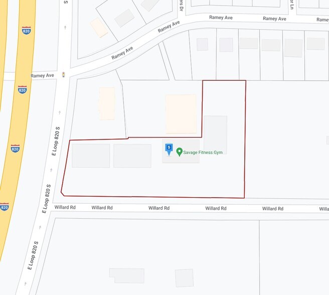 6125 Willard Rd, Fort Worth, TX for lease - Plat Map - Image 2 of 7