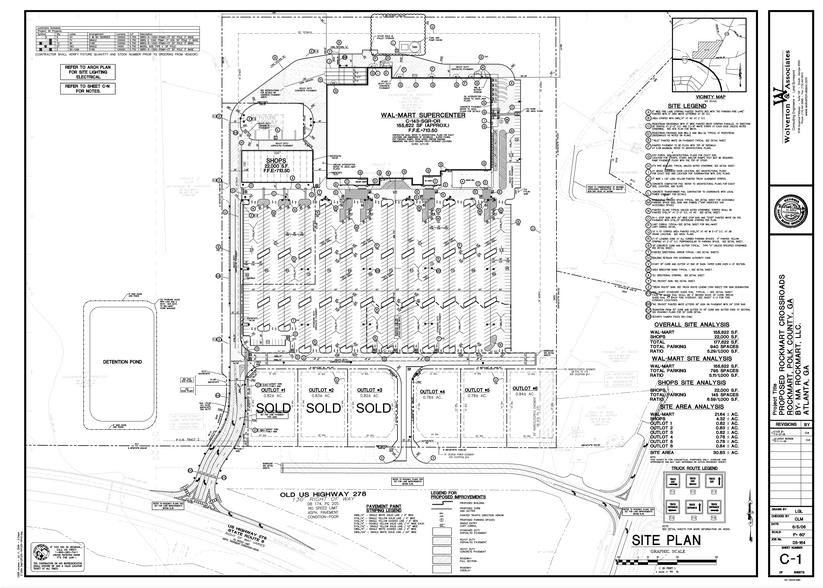 1735 US-278, Rockmart, GA for sale - Site Plan - Image 1 of 1