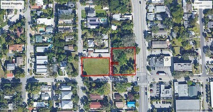 401 SW 6th Street, Fort Lauderdale, FL - Aerial map view