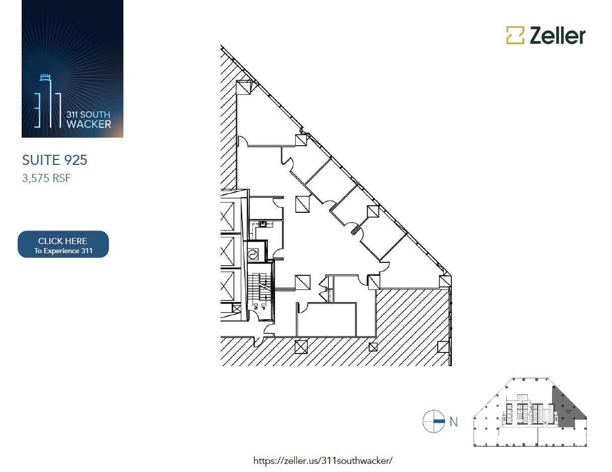 311 S Wacker Dr, Chicago, IL for lease Floor Plan- Image 1 of 1