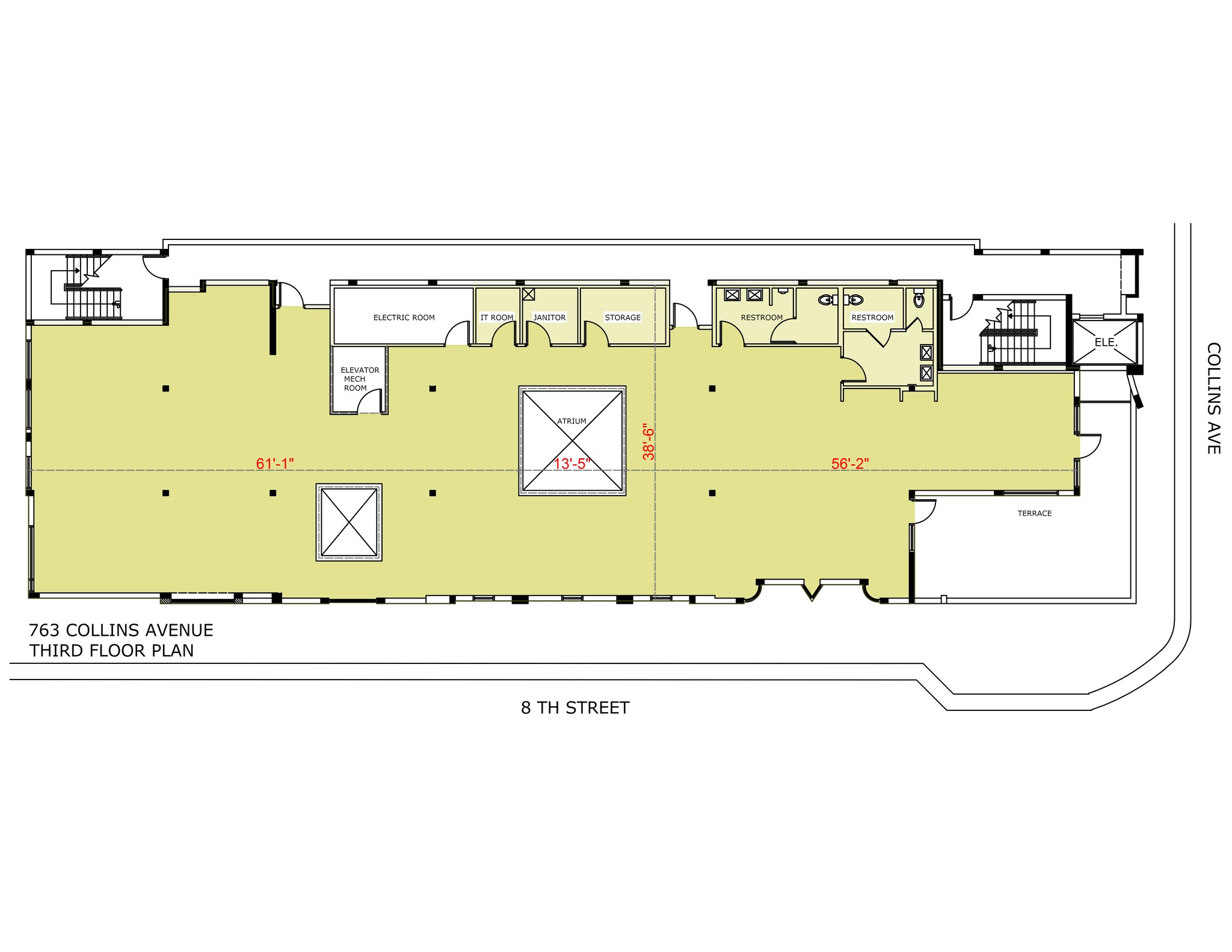 763 Collins Ave, Miami Beach, FL for lease Site Plan- Image 1 of 2