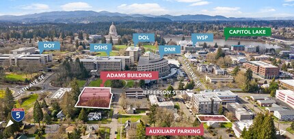 1310 Jefferson St SE, Olympia, WA - AERIAL  map view - Image1