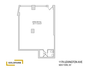 1179 Lexington Ave, New York, NY for lease Site Plan- Image 2 of 8