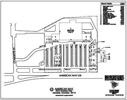 4075 American Way, Memphis, TN for lease - Site Plan - Image 3 of 6