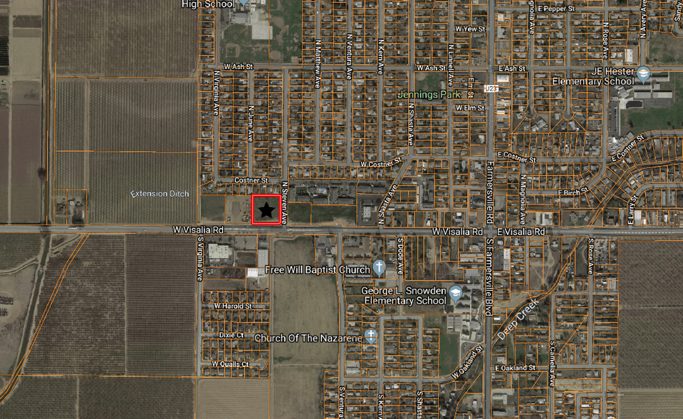 W Visalia Rd, Farmersville, CA for sale - Primary Photo - Image 1 of 1