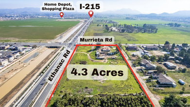 26041 Murrieta Rd, Menifee, CA - aerial  map view - Image1