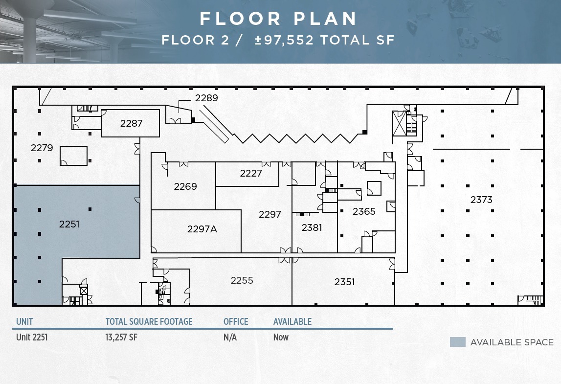 2201 Poplar St, Oakland, CA for lease Floor Plan- Image 1 of 2