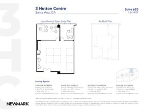 3 Hutton Centre Dr, Santa Ana, CA for lease Floor Plan- Image 1 of 2