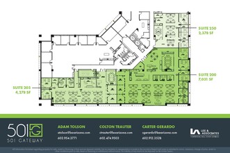 501 N 44th St, Phoenix, AZ for lease Floor Plan- Image 2 of 2