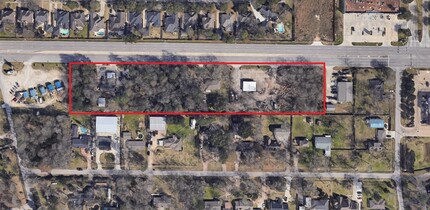 Rayford Road, Spring, TX - aerial  map view