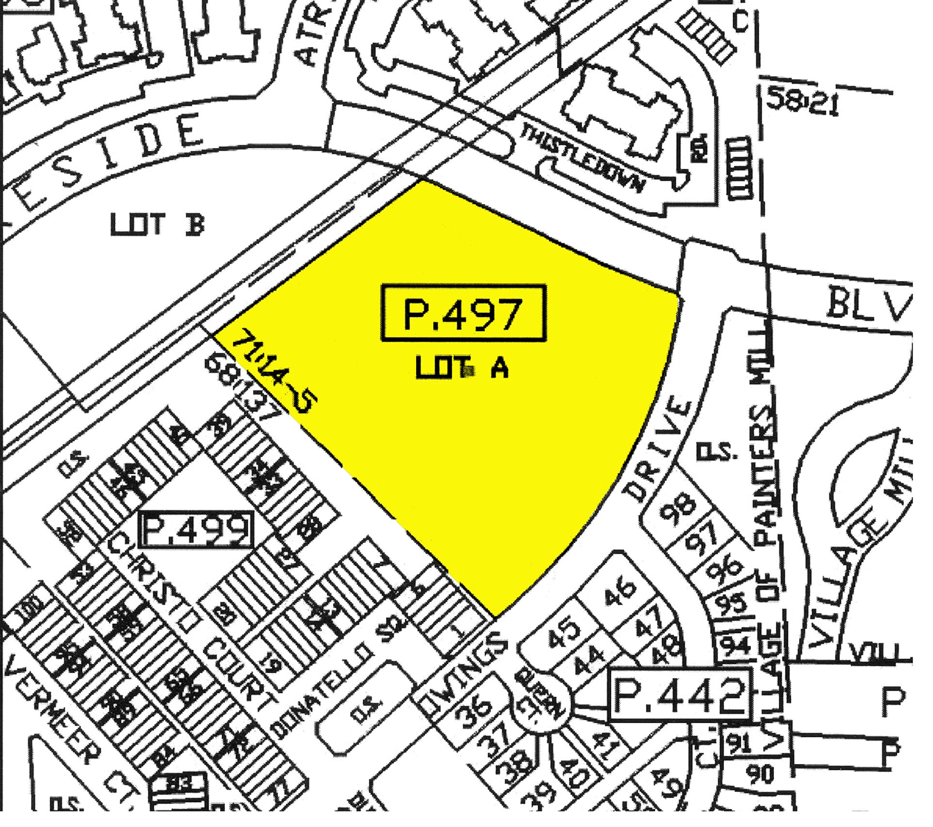 9201-9229 Lakeside Blvd, Owings Mills, MD for sale Plat Map- Image 1 of 1