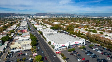 130 S La Brea Ave, Los Angeles, CA - AERIAL  map view