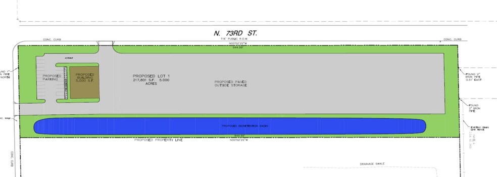 7000 W Calumet Rd, Milwaukee, WI for lease - Site Plan - Image 2 of 2