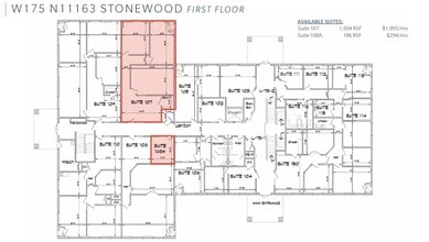 W175N11081 Stonewood Dr, Germantown, WI for lease Floor Plan- Image 1 of 1