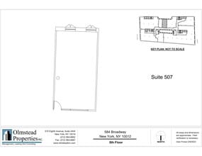 584-590 Broadway, New York, NY for lease Site Plan- Image 1 of 1