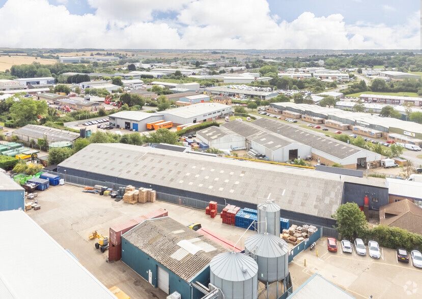 45-49 Bradfield Rd, Wellingborough for lease - Aerial - Image 3 of 3