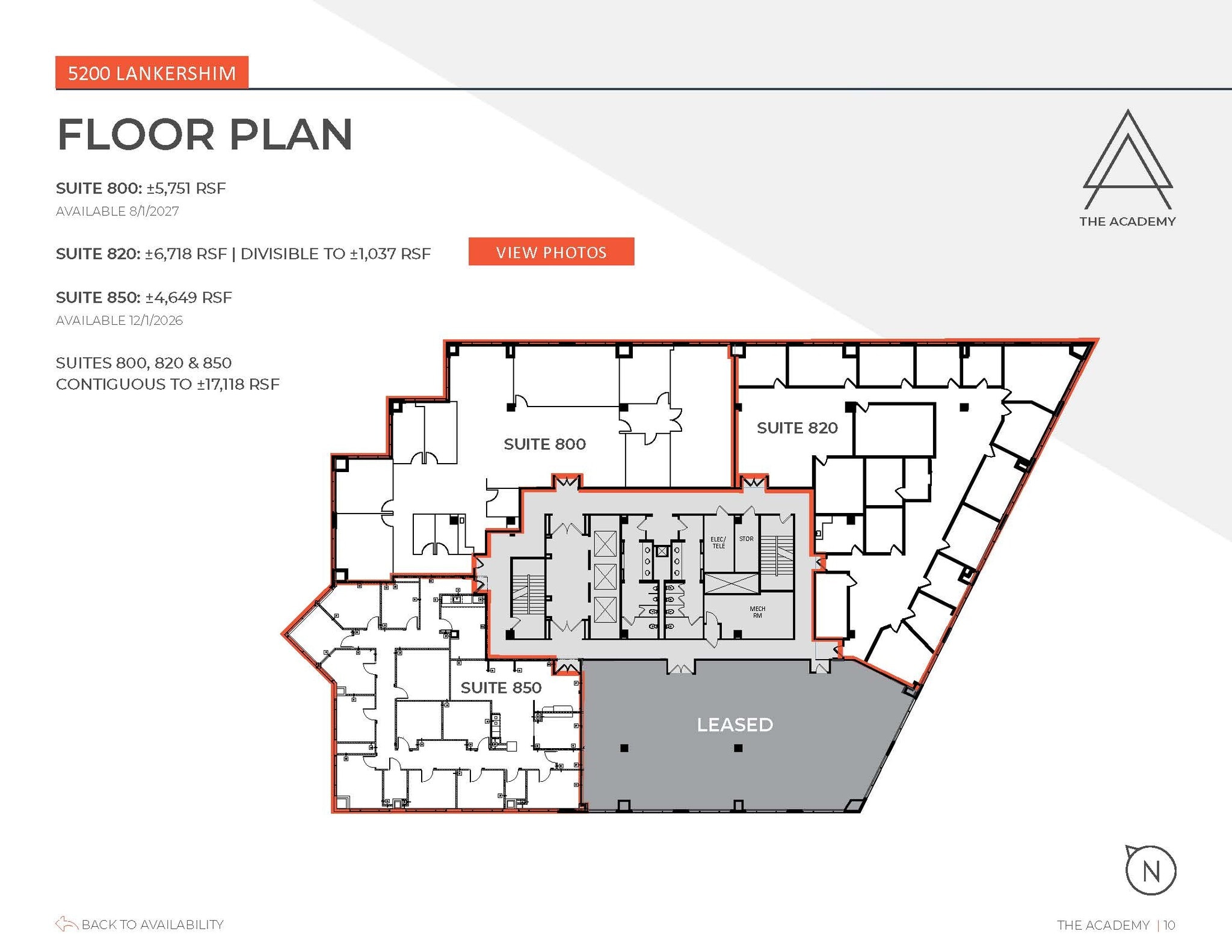 5200 Lankershim Blvd, North Hollywood, CA for lease Floor Plan- Image 1 of 1