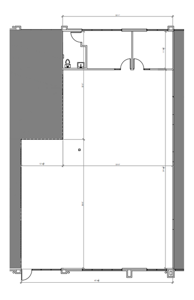 1739 Creekside Dr, Folsom, CA for lease - Floor Plan - Image 2 of 9