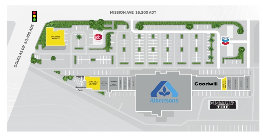 3915-3935 Mission Ave, Oceanside, CA for lease Site Plan- Image 1 of 1