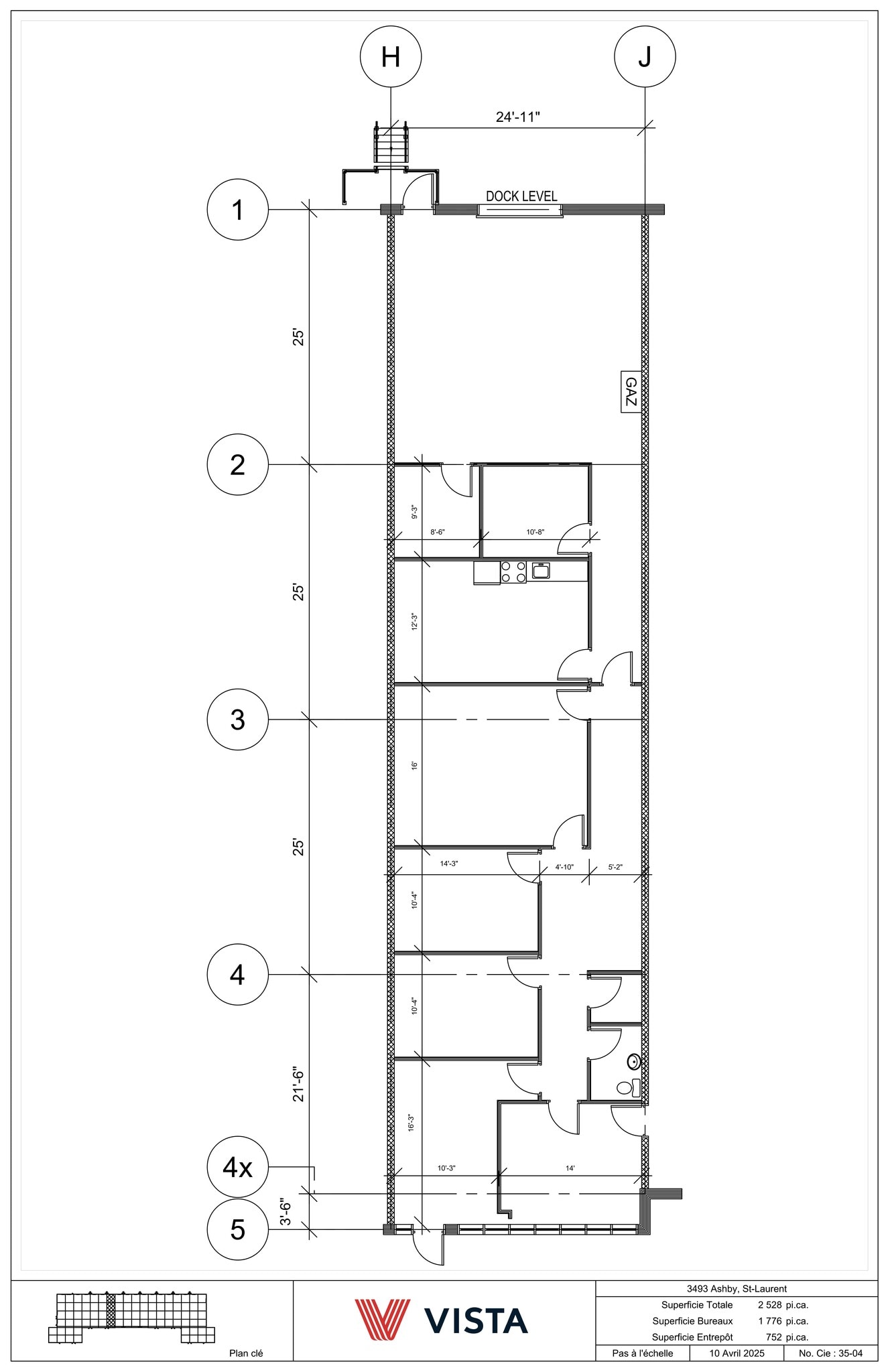 3441-3575 Rue Ashby, Montréal, QC for lease Site Plan- Image 1 of 1