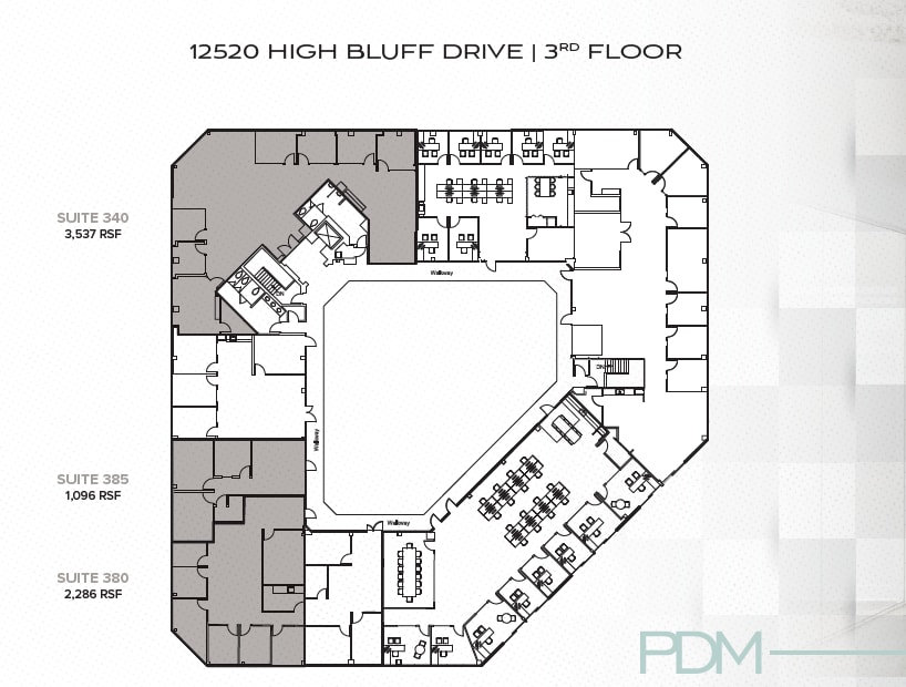 12520 High Bluff Dr, San Diego, CA for lease Floor Plan- Image 1 of 1