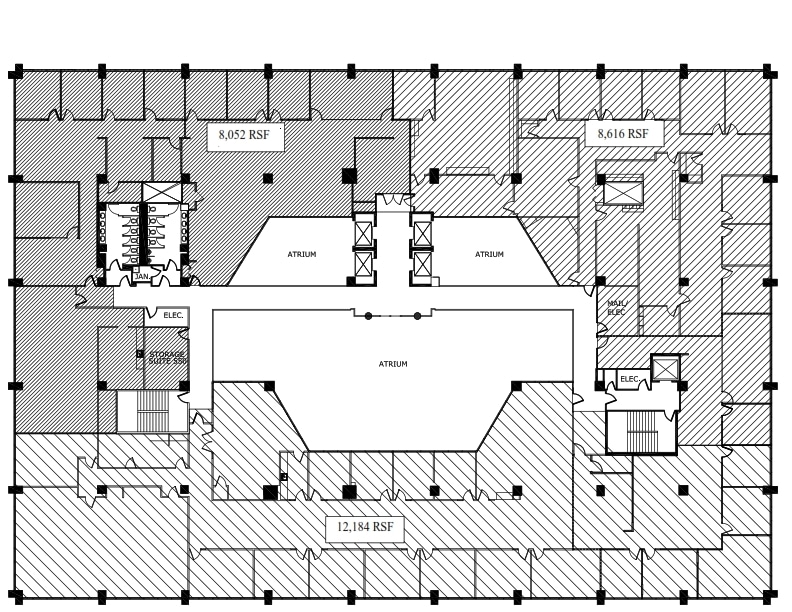 8131 Lyndon B Johnson Fwy, Dallas, TX for lease Floor Plan- Image 1 of 2