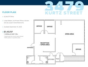 3467-3479 Kurtz St, San Diego, CA for lease Floor Plan- Image 1 of 1
