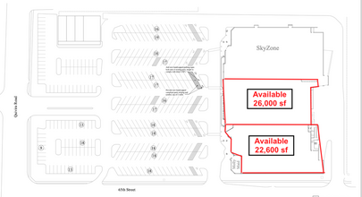 6485-6495 Quivira Rd, Shawnee, KS for lease Floor Plan- Image 1 of 1