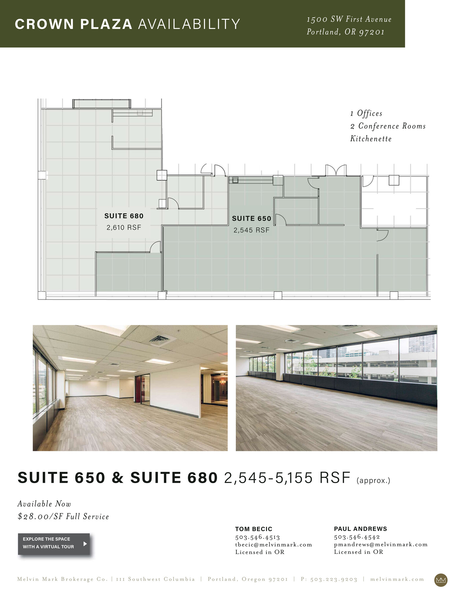 1500 SW 1st Ave, Portland, OR for lease Site Plan- Image 1 of 1