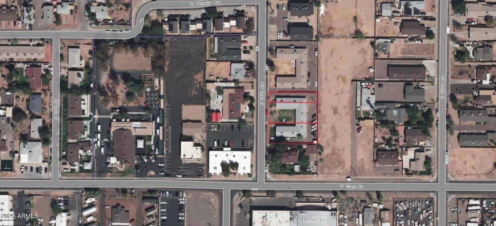 7113-7117 N 54th Ave, Glendale, AZ for sale - Aerial - Image 2 of 12