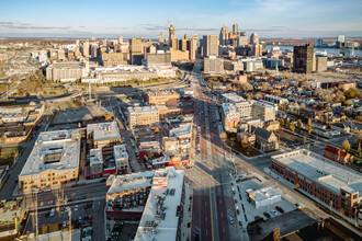 1446 Michigan Ave, Detroit, MI - AERIAL  map view