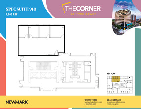 1900 Grant St, Denver, CO for lease Floor Plan- Image 1 of 1