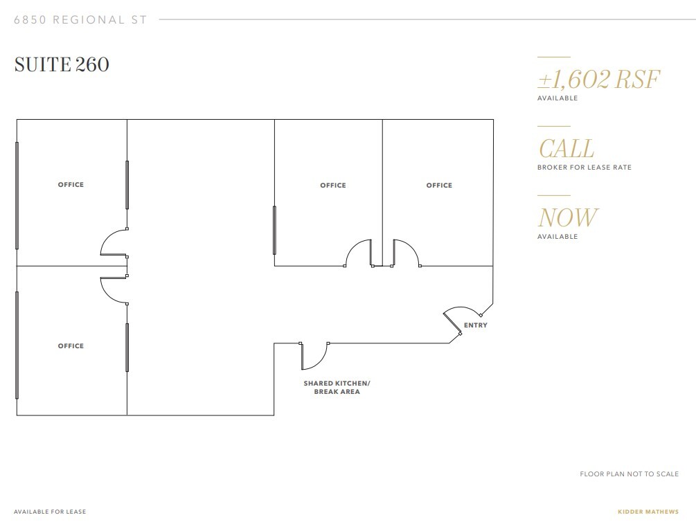 6850 Regional St, Dublin, CA for lease Floor Plan- Image 1 of 1