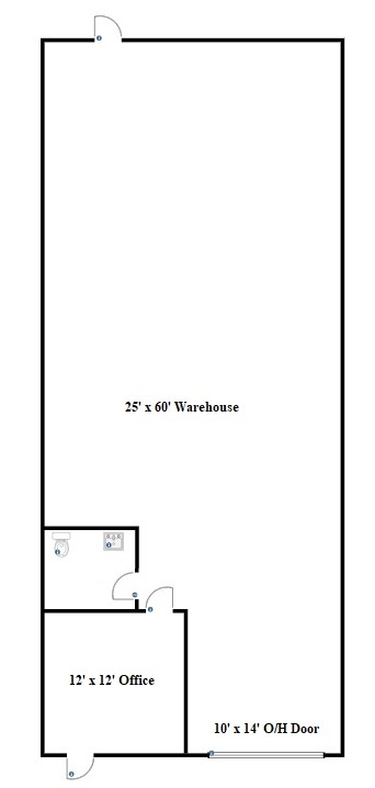 7540 103rd St, Jacksonville, FL for lease Floor Plan- Image 1 of 1