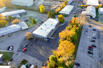 1407 Rensen St, Lansing, MI - aerial  map view