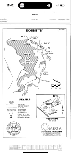 Quail Canyon rd & Furnace Creek Rd, El Cajon, CA for sale - Plat Map - Image 1 of 3
