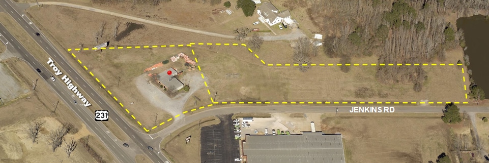 6015 Troy Hwy, Montgomery, AL for sale - Aerial - Image 2 of 2