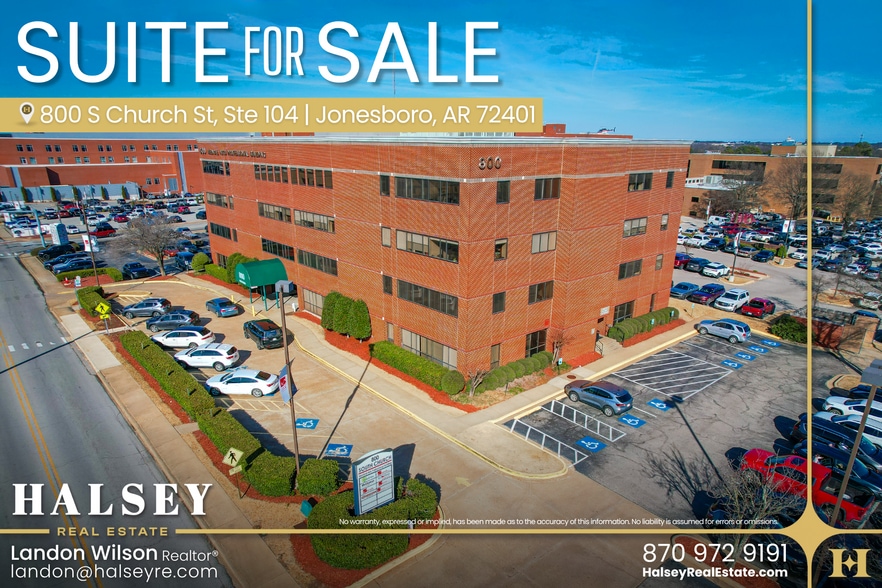 800 S Church St, Jonesboro, AR for sale - Building Photo - Image 1 of 3